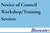 Council Training Session—Strong Mayor Powers